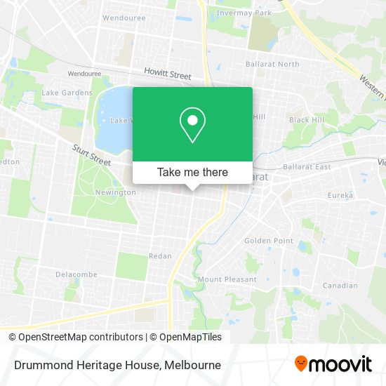 Drummond Heritage House map
