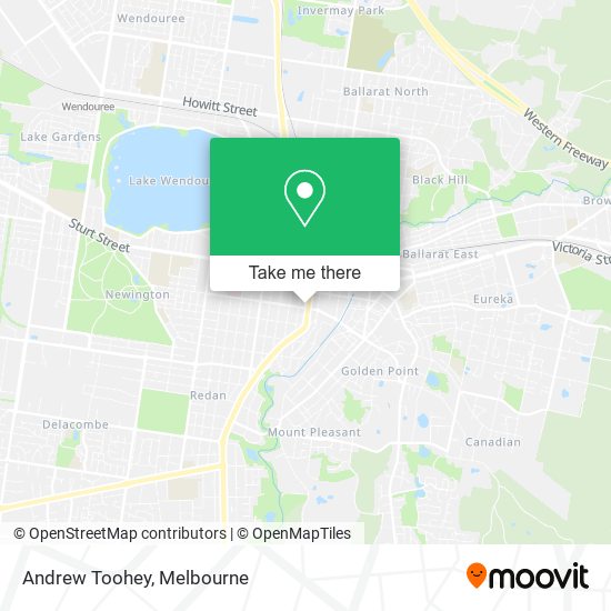 Andrew Toohey map