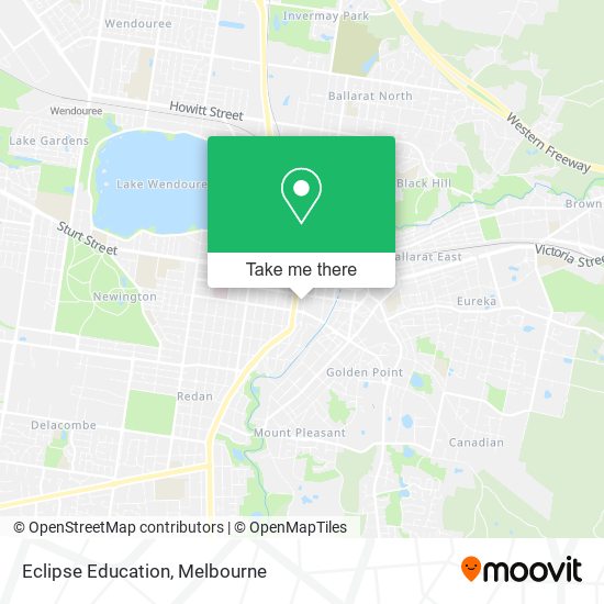 Eclipse Education map