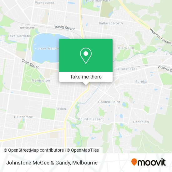 Johnstone McGee & Gandy map
