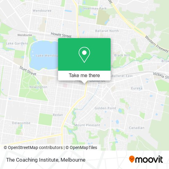 The Coaching Institute map