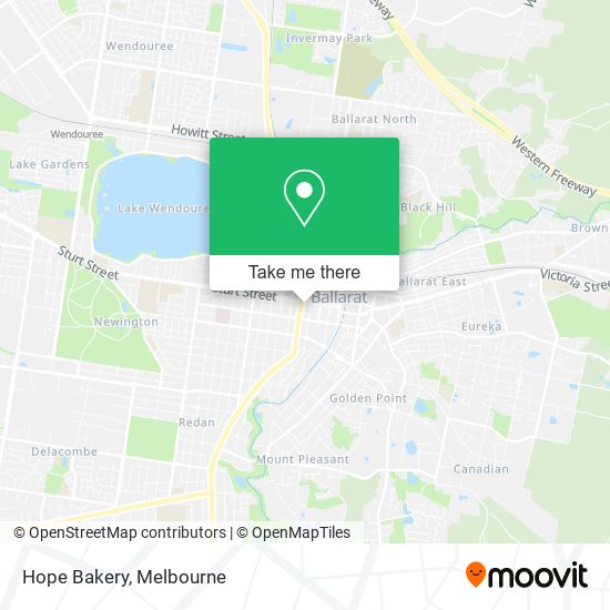 Hope Bakery map