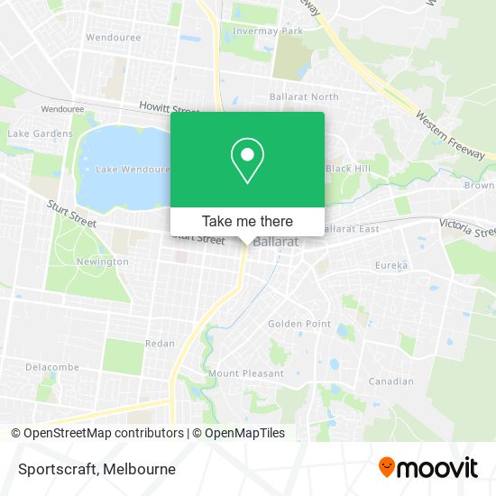 Sportscraft map