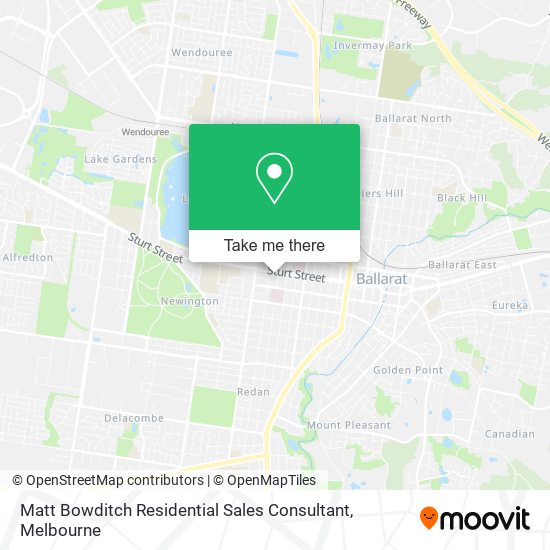 Matt Bowditch Residential Sales Consultant map
