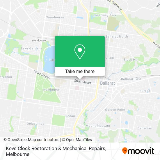 Kevs Clock Restoration & Mechanical Repairs map