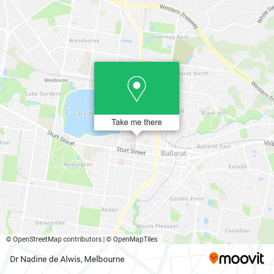 Dr Nadine de Alwis map