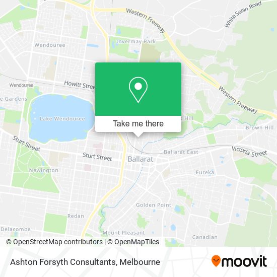 Ashton Forsyth Consultants map