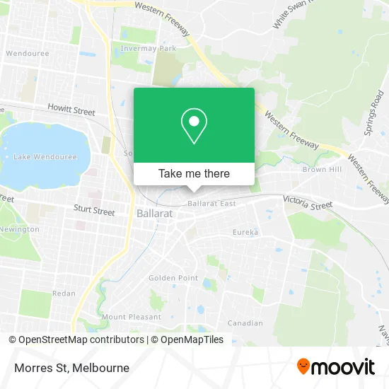 Morres St map