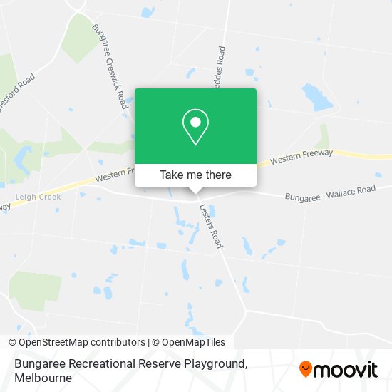Bungaree Recreational Reserve Playground map