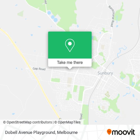 Dobell Avenue Playground map