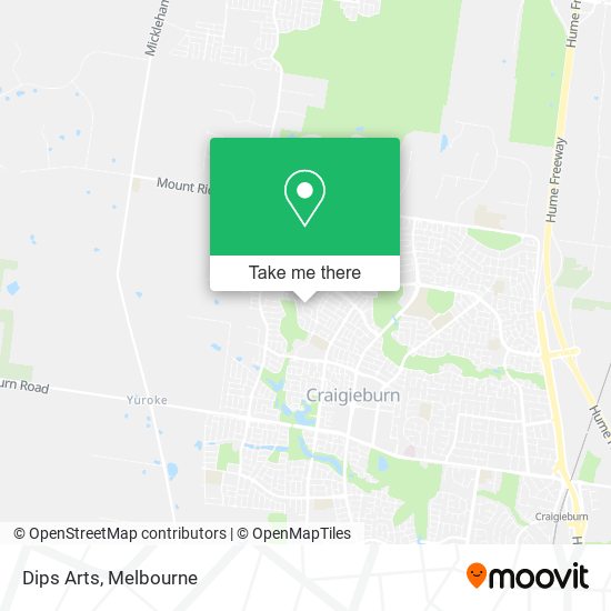 Dips Arts map