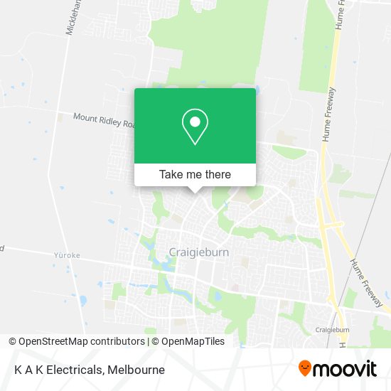K A K Electricals map