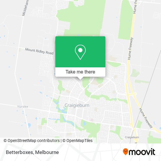 Betterboxes map