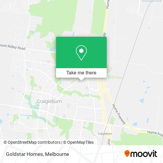 Goldstar Homes map