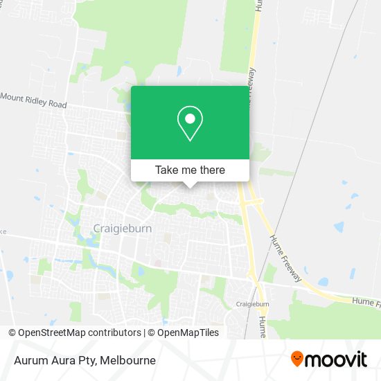 Aurum Aura Pty map