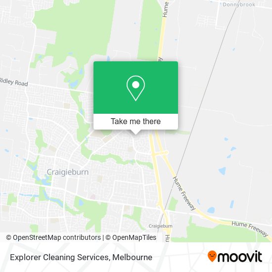 Explorer Cleaning Services map