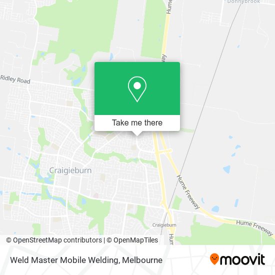 Weld Master Mobile Welding map