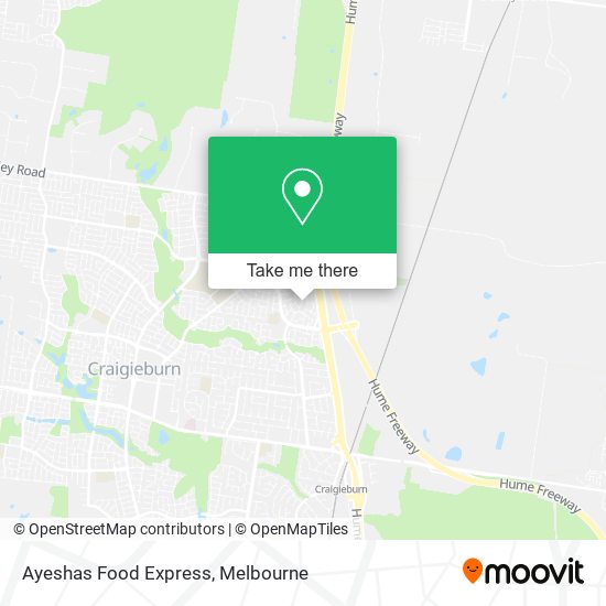 Ayeshas Food Express map