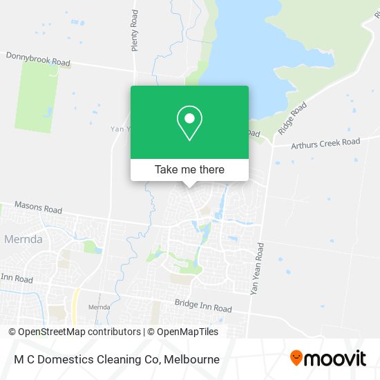 M C Domestics Cleaning Co map