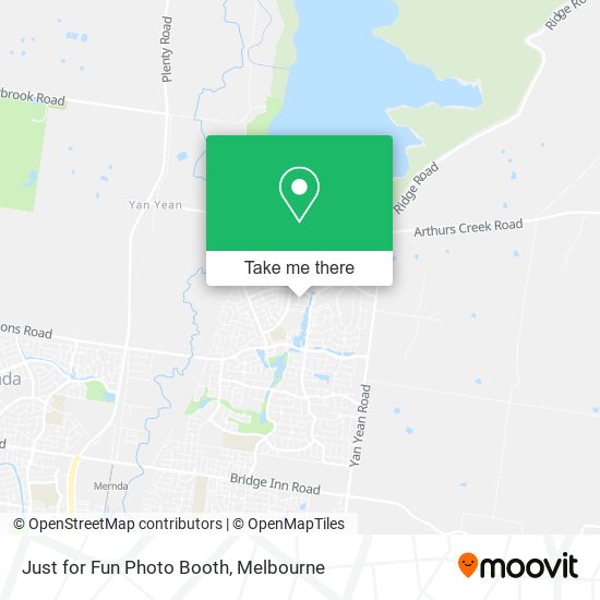 Just for Fun Photo Booth map