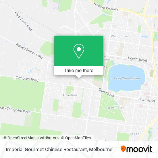 Imperial Gourmet Chinese Restaurant map