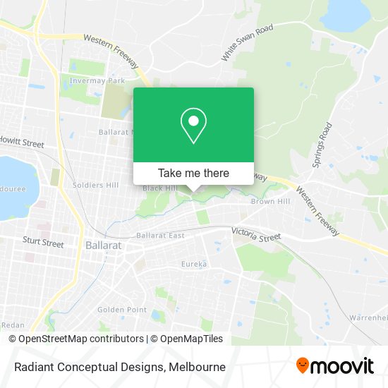 Radiant Conceptual Designs map