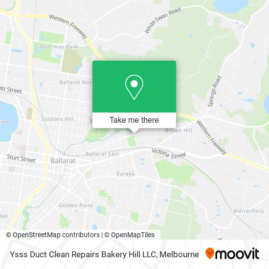 Ysss Duct Clean Repairs Bakery Hill LLC map