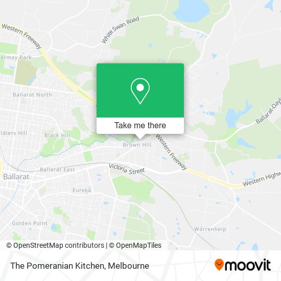 The Pomeranian Kitchen map