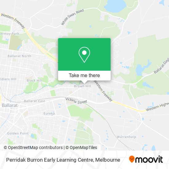 Perridak Burron Early Learning Centre map