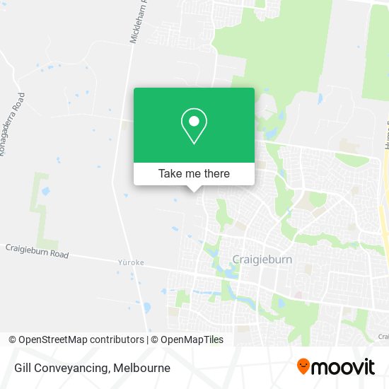 Gill Conveyancing map