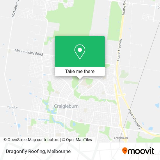 Dragonfly Roofing map