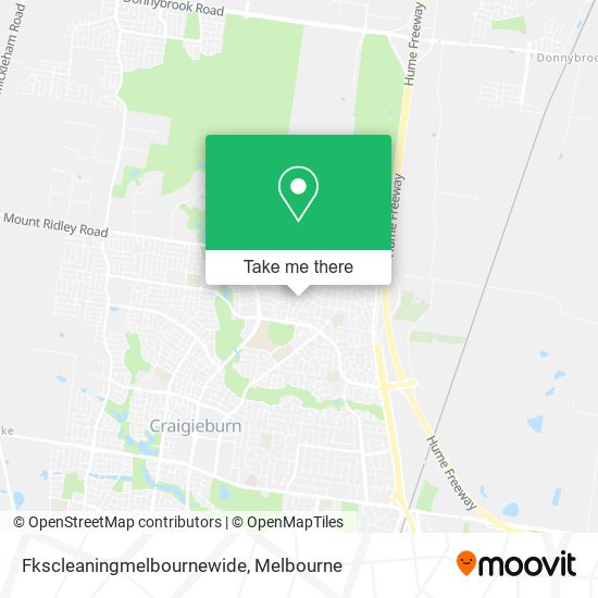 Fkscleaningmelbournewide map