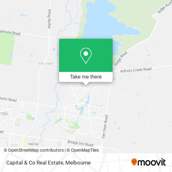 Capital & Co Real Estate map