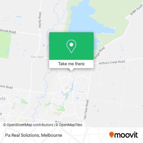 Pa Real Solutions map