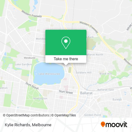 Kylie Richards map
