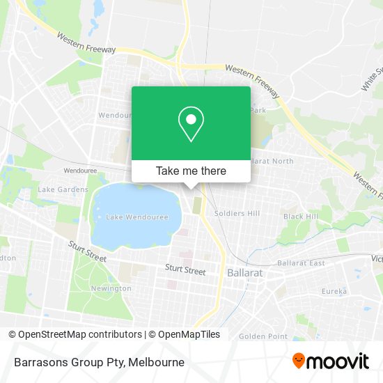 Barrasons Group Pty map