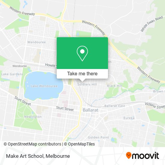 Make Art School map