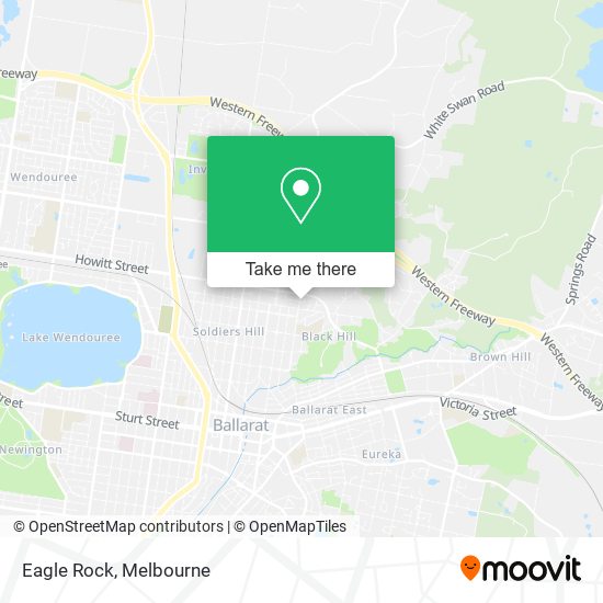 Eagle Rock map