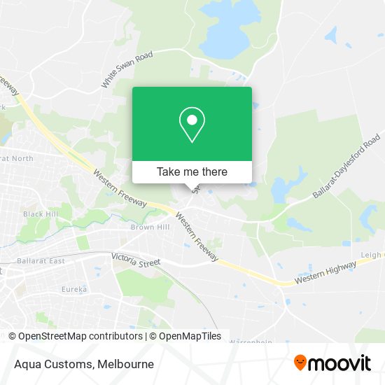 Aqua Customs map