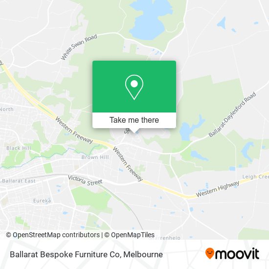 Ballarat Bespoke Furniture Co map