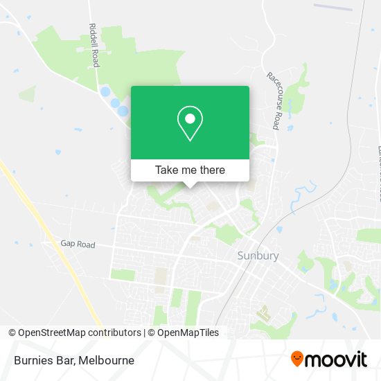 Burnies Bar map