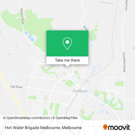 Hot Water Brigade Melbourne map