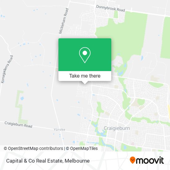 Capital & Co Real Estate map