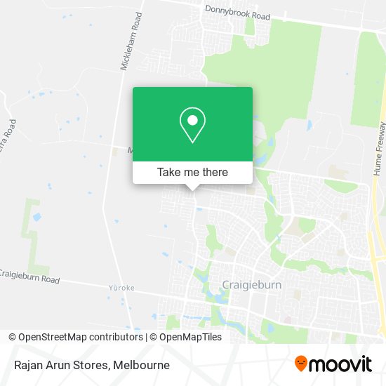 Rajan Arun Stores map