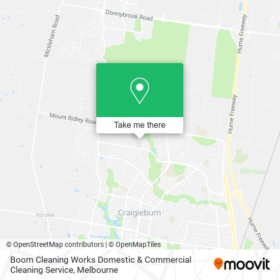 Boom Cleaning Works Domestic & Commercial Cleaning Service map
