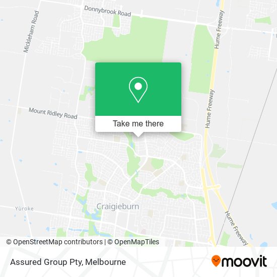 Assured Group Pty map