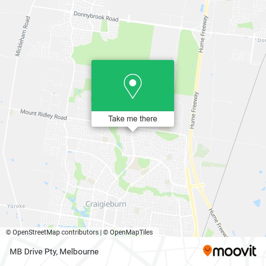 MB Drive Pty map