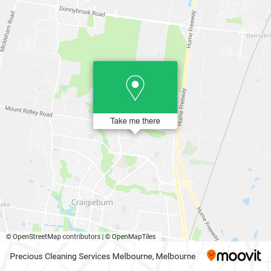 Precious Cleaning Services Melbourne map