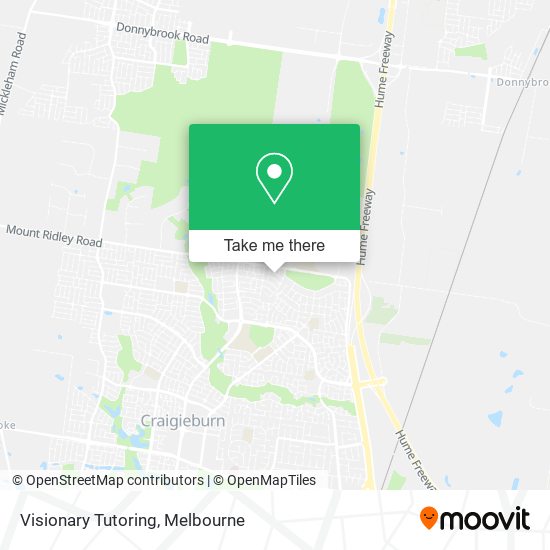 Visionary Tutoring map
