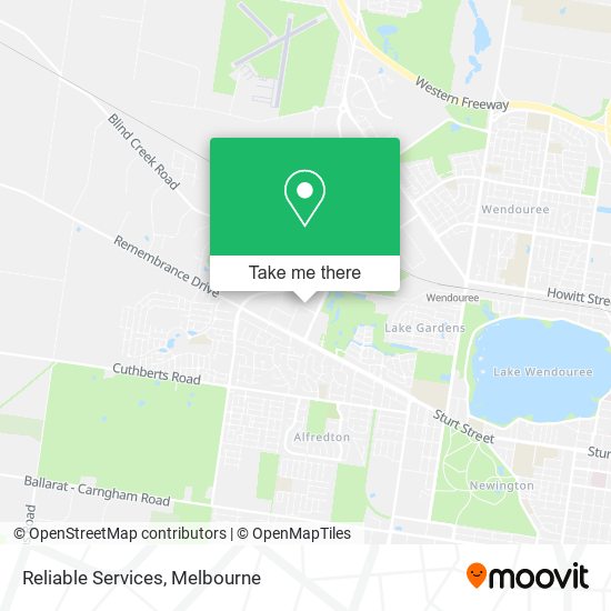 Reliable Services map